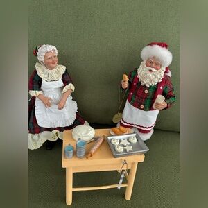 Bon Appetit coffee break Santa w/Mrs. Claus